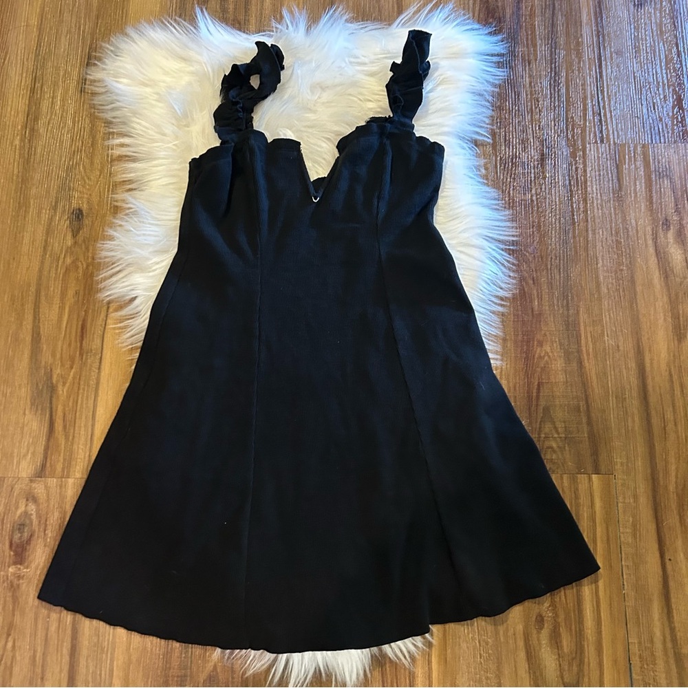 Intimately Free People little black mini dress size small